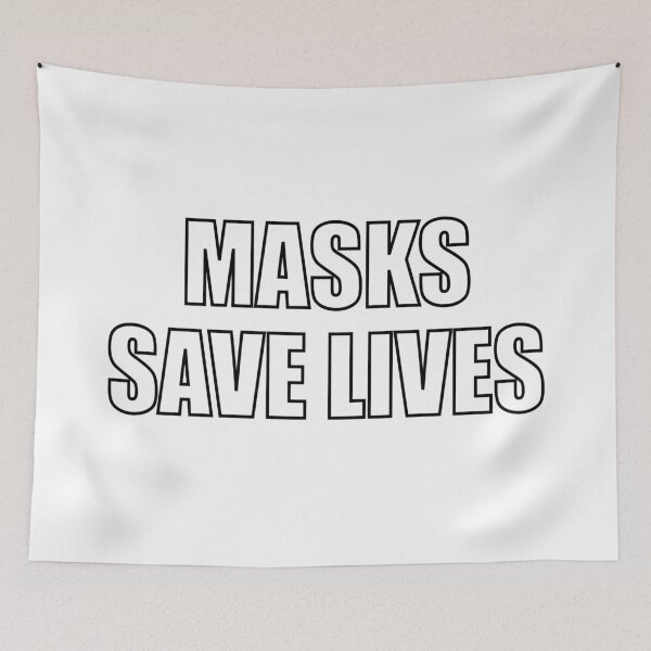 Item preview, Masks save lives designed and sold by Inspirationmotivation.