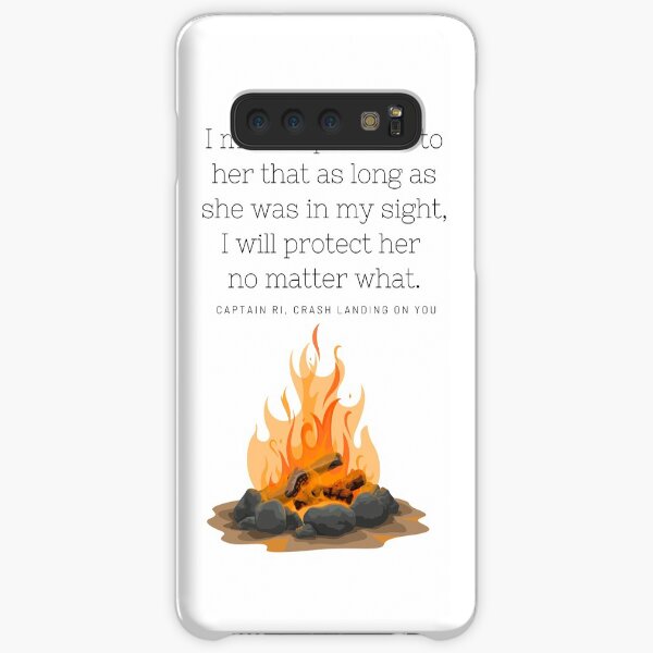 Captain Ri Crash Landing on You Quote (CLOY) Samsung Galaxy Snap Case