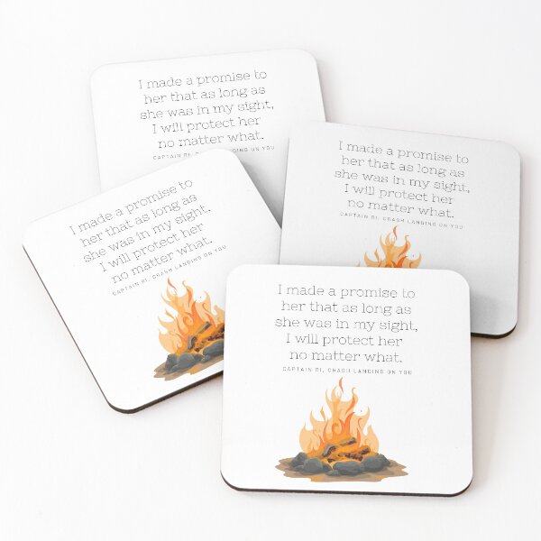 Item preview, Captain Ri Crash Landing on You Quote (CLOY) designed and sold by DanaMarieTs.
