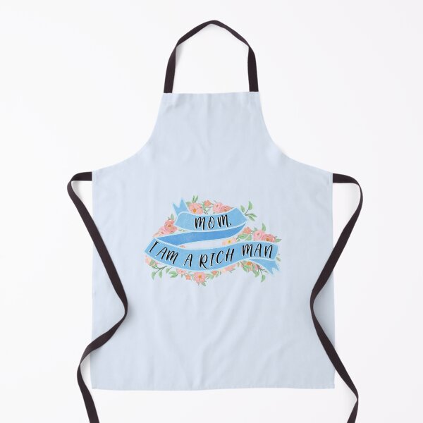 Item preview, Mom, I Am A Rich Man - Blue designed and sold by ohclementine.