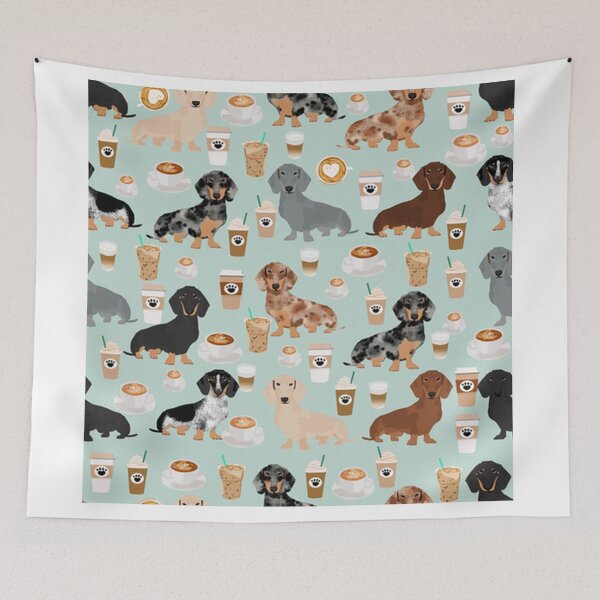 Item preview, Dachshund Dog cartoon funny  lunch designed and sold by Coolstuff4you71.