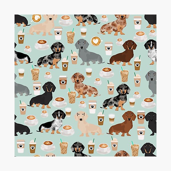Item preview, Almuerzo divertido de dibujos animados de perro Dachshund designed and sold by Coolstuff4you71.