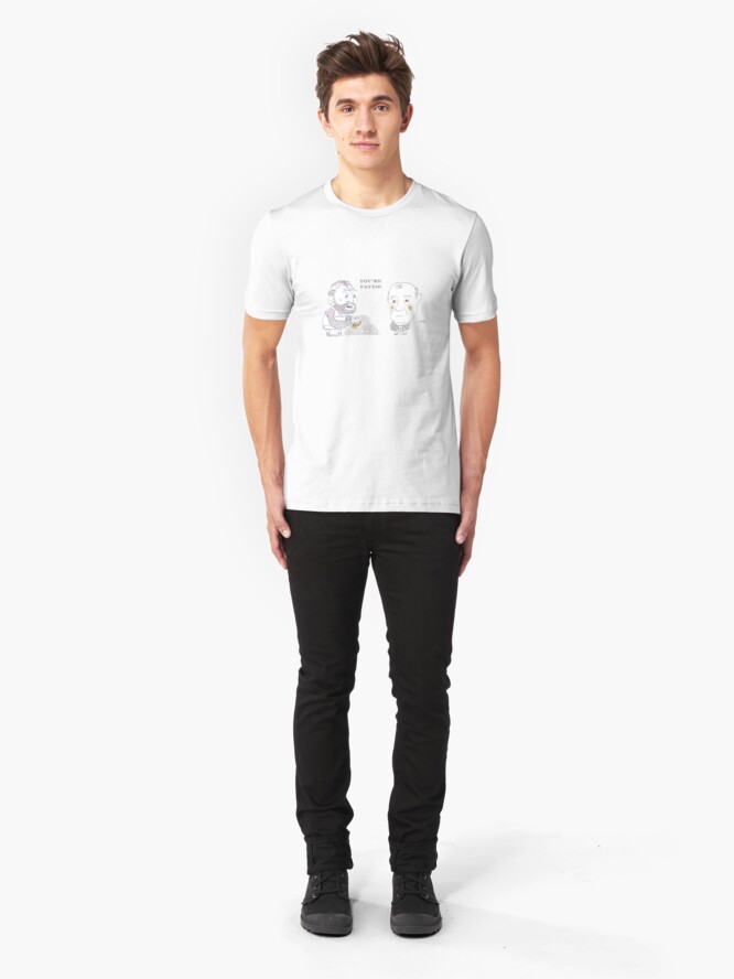 Alternate view of You're Fayed Slim Fit T-Shirt