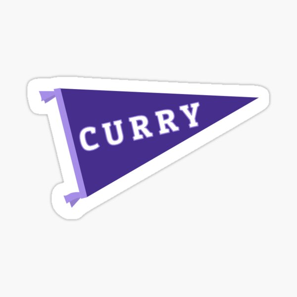 Item preview, Curry College pennant sticker designed and sold by lindsey788.