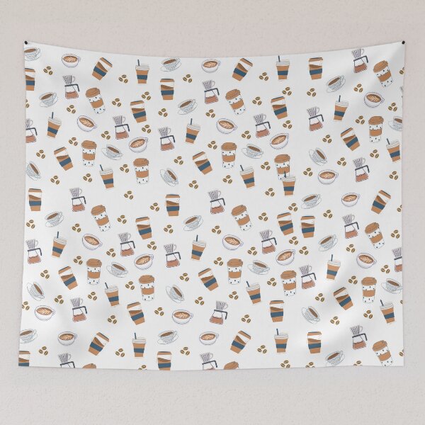 Item preview, Coffee pattern designed and sold by AMJGrillo.