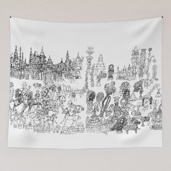 Item preview, Skyline Collage, TeresaTown at Redbubble,  August 10, 2020 designed and sold by Mark Stansberry.