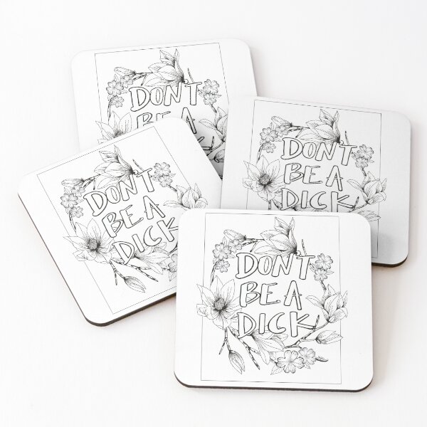 Item preview, Don’t Be A Dick designed and sold by Victoria Salter Art.