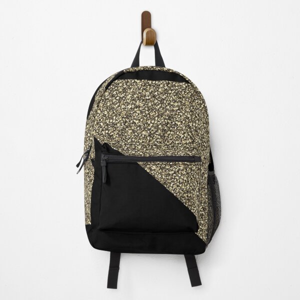 Item preview, Black and Gold Glitter Sparkle Texture Pattern designed and sold by MOKA META.