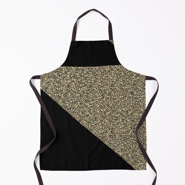 Item preview, Black and Gold Glitter Sparkle Texture Pattern designed and sold by MOKA META.