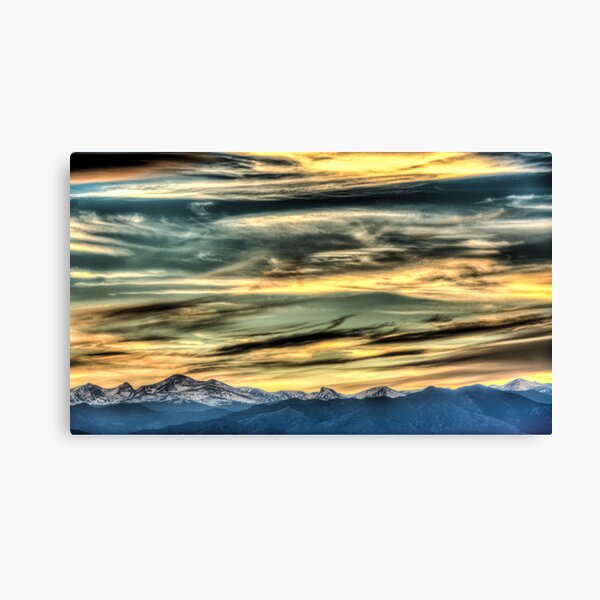 The Rush Of Colorado Sky Canvas Print