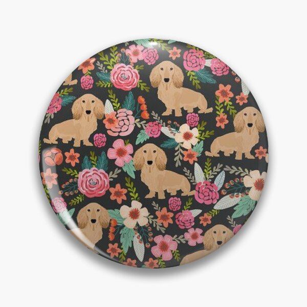 Item preview, Dachshund Dog with flowers designed and sold by Coolstuff4you71.