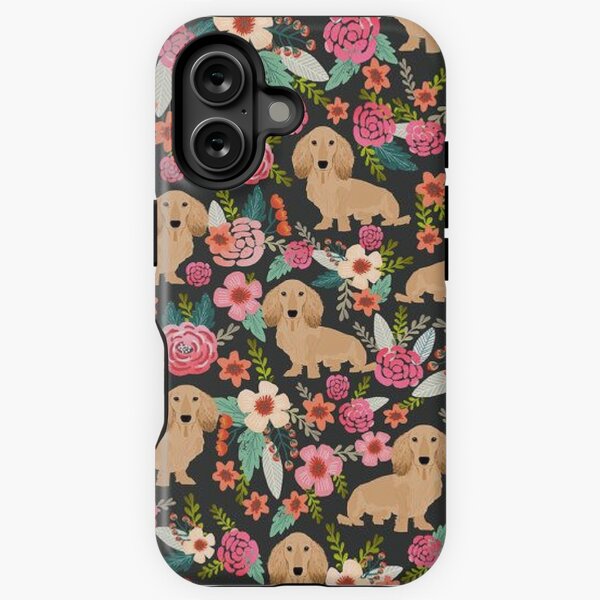 Aperçu de l'œuvre Chien teckel avec des fleurs créée et vendue par Coolstuff4you71.