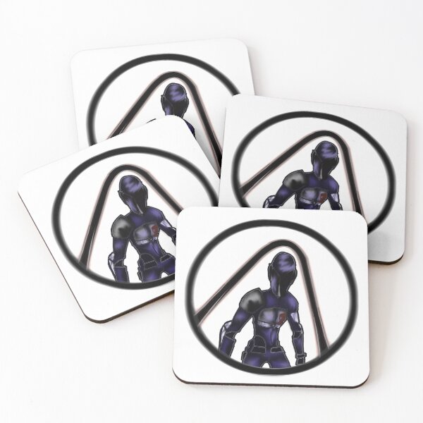 Zer0 sword hero Coasters (Set of 4)