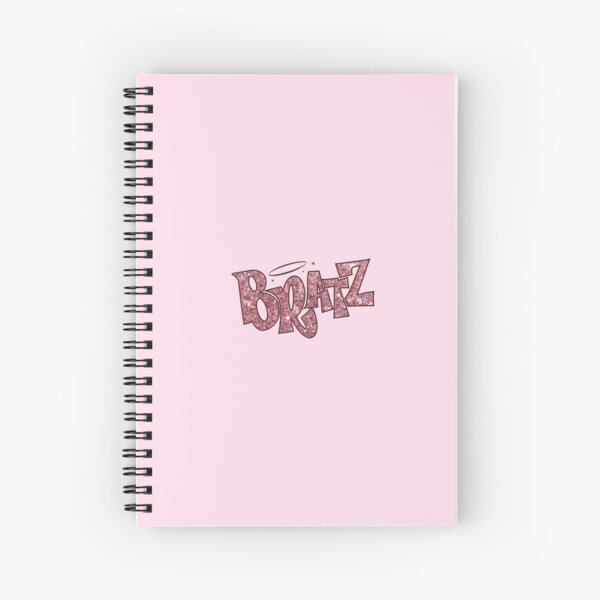 Paper Studio Black Glitter Spiral-Bound Notebook w/Stickers & Pen – Aura In  Pink Inc.