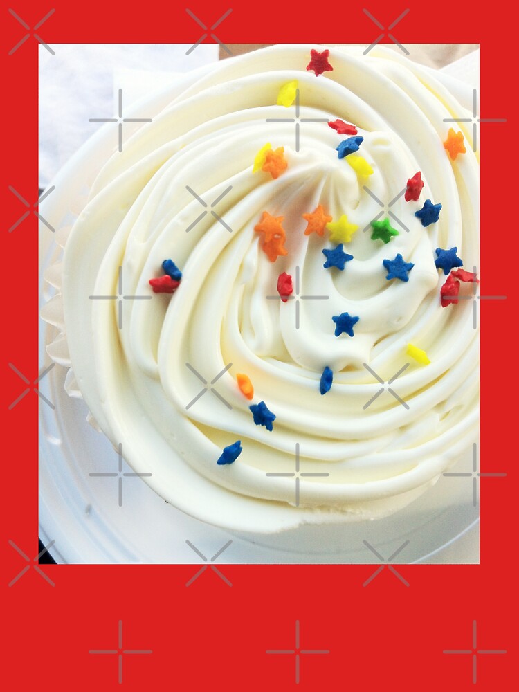 Vanilla Stars and Swirls - Cupcake Lovers - Gift for Baker - Food Blogger Present by OneDayArt