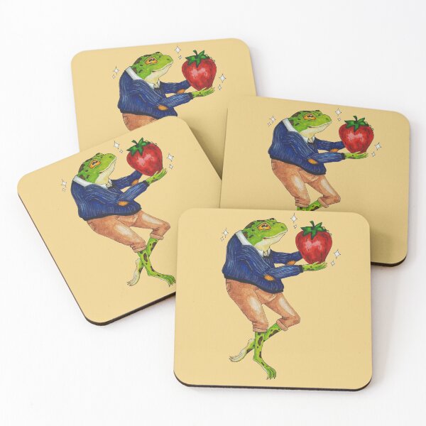 Item preview, Mr. Strawberry Frog designed and sold by Cameron Alimurka.