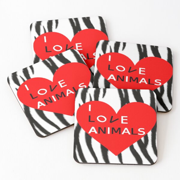 Item preview, I Love Animals designed and sold by craftybegonia.