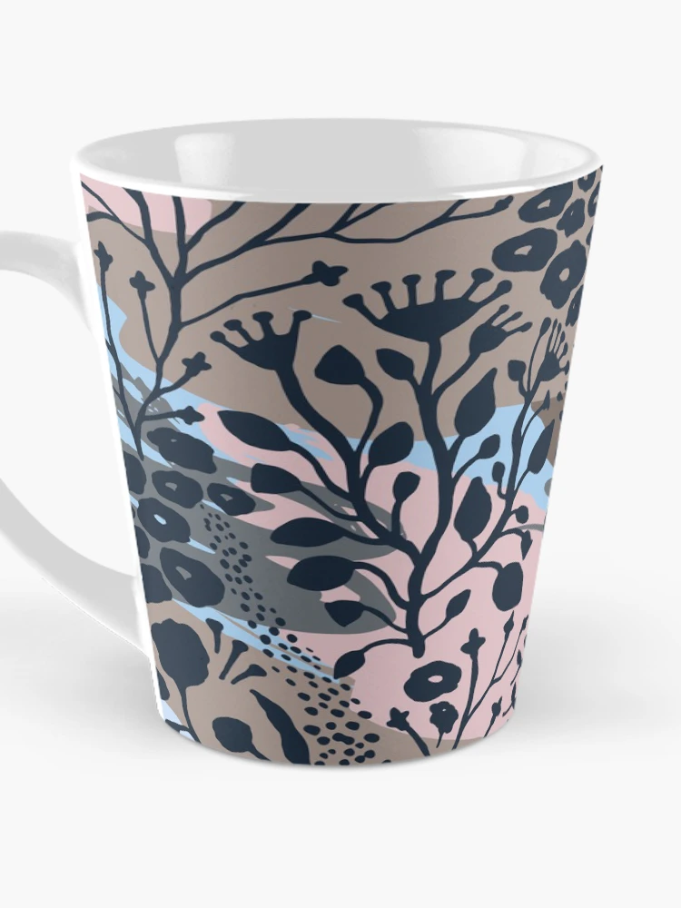Thumbnail 3 of 4, Coffee Mug, Abstract Flower Pattern designed and sold by masterbones.