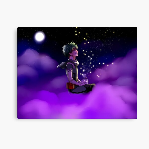 Deku With Fireflies Canvas Print