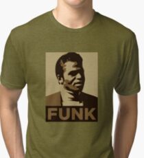 James Brown: FUNK Tri-blend T-Shirt