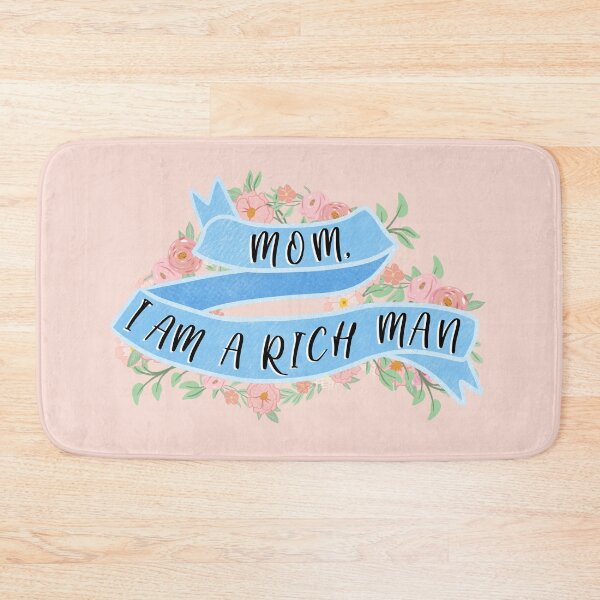 Item preview, Mom, I Am A Rich Man - Pink designed and sold by ohclementine.