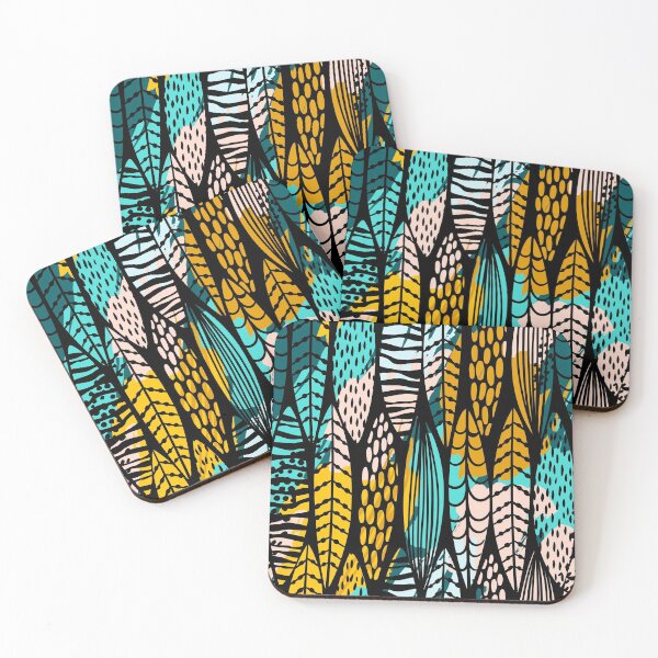 Item preview,  Abstract Leaves Pattern designed and sold by masterbones.