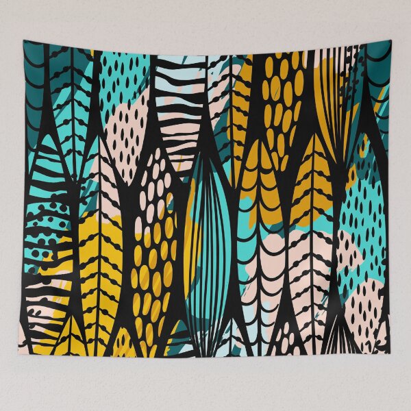 Item preview,  Abstract Leaves Pattern designed and sold by masterbones.