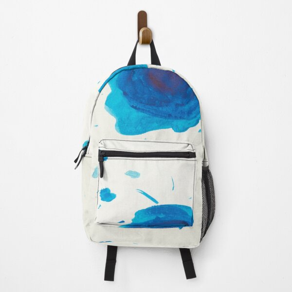 Item preview, Blue Paint Splatter Abstract designed and sold by ArtsyRabbit.