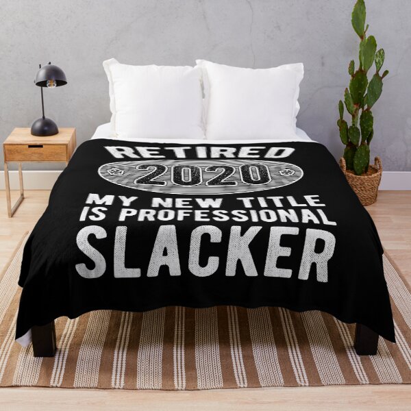 Item preview, Retired 2020 My New Title Is Professional Slacker Funny Gift designed and sold by T-minus.