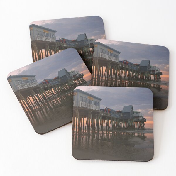 Item preview, The Glow of a Cloudy Sunrise at the Pier... designed and sold by Poete100.