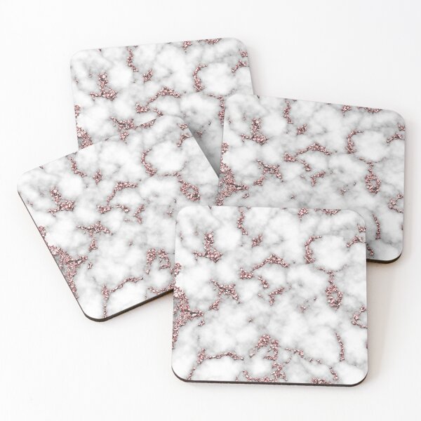 Item preview, Marble and Rose Pink Diamond High Quality Texture Pattern designed and sold by MOKA META.