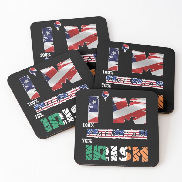 Item preview, im 100 american 70 irish designed and sold by Mohamedprf.