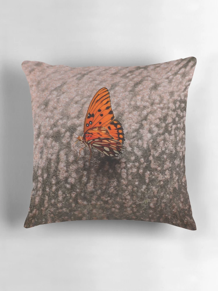 Thumbnail 3 of 4, Pillow, Rustic Flutter designed and sold by RewskiPhotos.