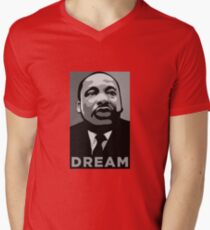 MLK: DREAM Men's V-Neck T-Shirt