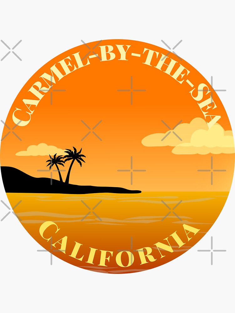 Carmel By The Sea California Sticker For Sale By Investingroad