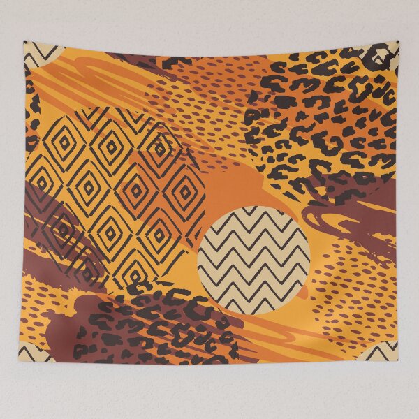 Item preview, African Animals Print Pattern designed and sold by masterbones.