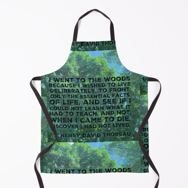Item preview, I went to the woods- Henry David Thoreau designed and sold by homesteadswag.