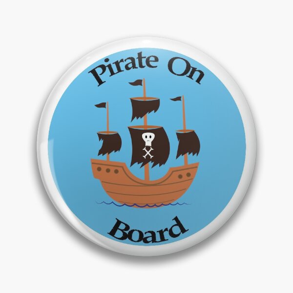Item preview, Pirate On Board designed and sold by CM-PD.