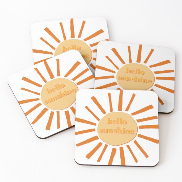 Item preview, hello sunshine sun sticker designed and sold by LLCRG.