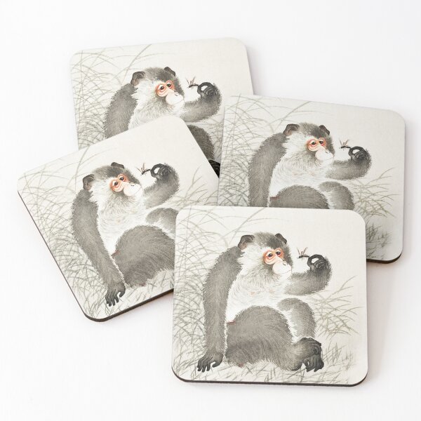 Item preview, Monkey With Insect by artist Ohara Koson designed and sold by TheCurators.