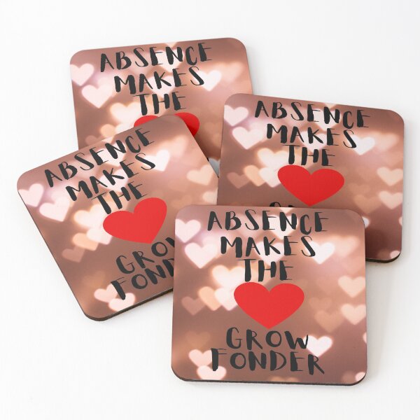 Item preview, Absence Makes The Heart Grow Fonder designed and sold by Kate_Create.