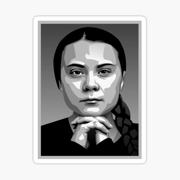 Greta Thunberg Sticker