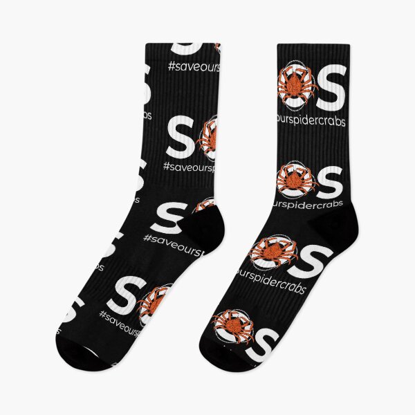 Artikelvorschau, SOS Speichern Sie unser Spidercrabs Shirt, Aufkleber, Maske entworfen und verkauft von Dive2U.