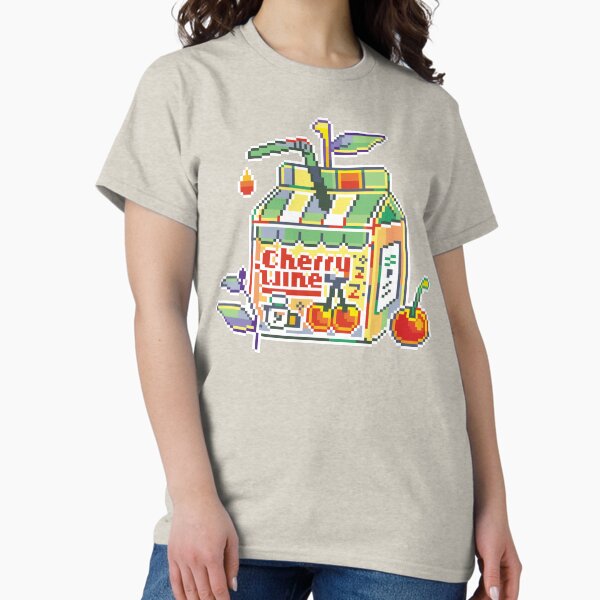 Vista previa del artículo con la obra «vino de caja de cereza gulliver», diseñado y vendido por pixelins.