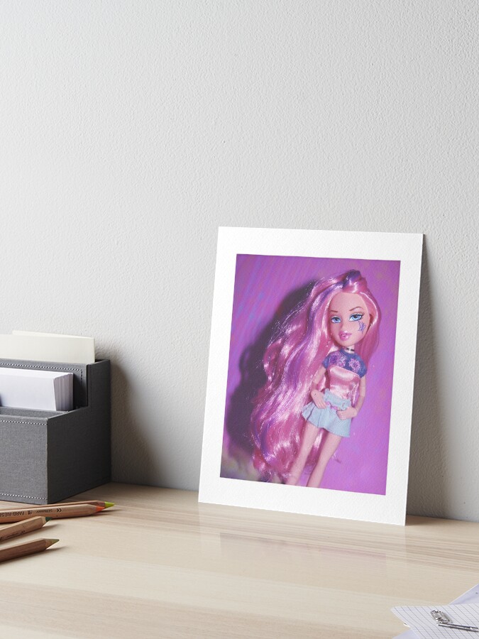 Pretty in Pink 3 Bratz Cloe | Art Board Print