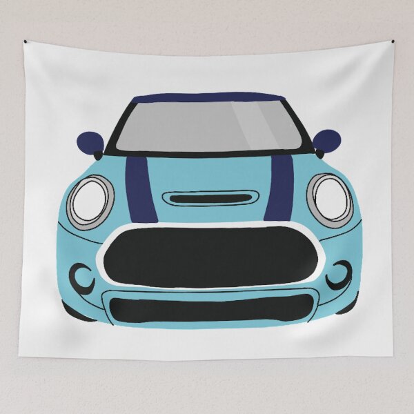 Item preview, Light Blue Mini Cooper designed and sold by ec0naway.