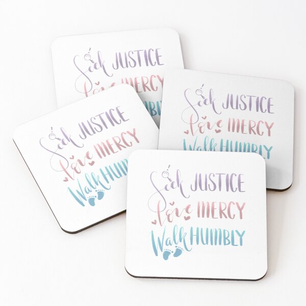 Item preview, Seek Justice, Love Mercy, Walk Humbly designed and sold by inkwash.