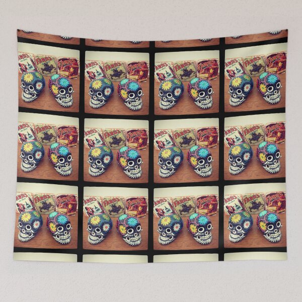Item preview, Smokes & Sugar Skulls designed and sold by CitySquirrel.