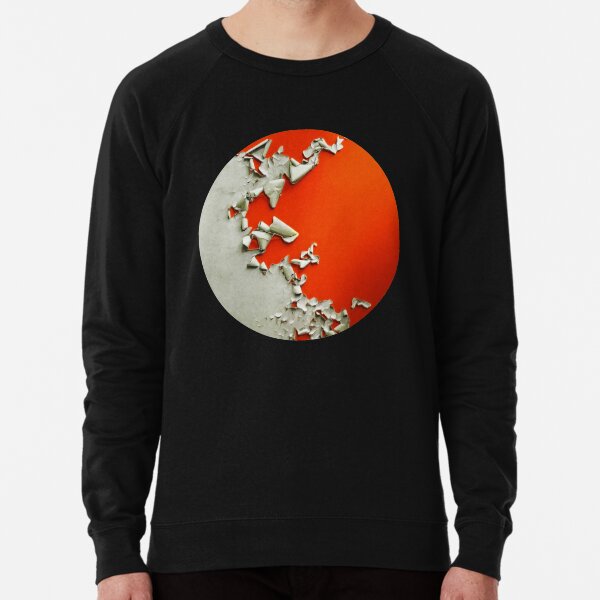 Orange Paper Peel Lightweight Sweatshirt