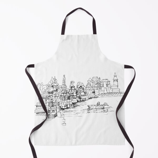 Item preview, Venice Canals and Skyline, TeresaTown at Redbubble, August 1, 2020 designed and sold by Mark Stansberry.